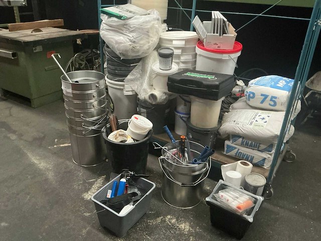 Grote partij schildersbenodigdheden - afbeelding 12 van  23