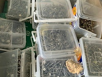 Grote partij schroeven, divers - afbeelding 1 van  2