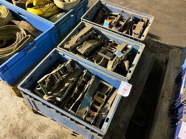 Grote partij spanbandratels - afbeelding 1 van  4