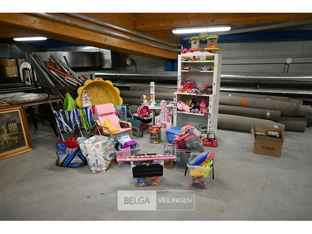 Grote partij speelgoed - afbeelding 1 van  12