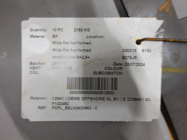 Grote partij stalen platen - afbeelding 5 van  5