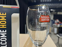 Grote partij stellaglazen op voet - afbeelding 4 van  5