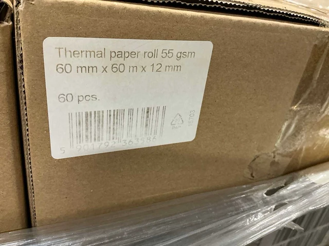 Grote partij thermische papierrollen - afbeelding 5 van  5