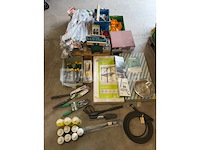 Grote partij tuin toebehoren w.o. stihl