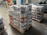 Grote partij verf en peugeot partner personenauto