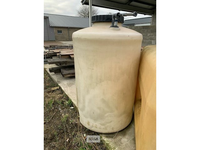 Grote pvc ton met deksel - afbeelding 2 van  2