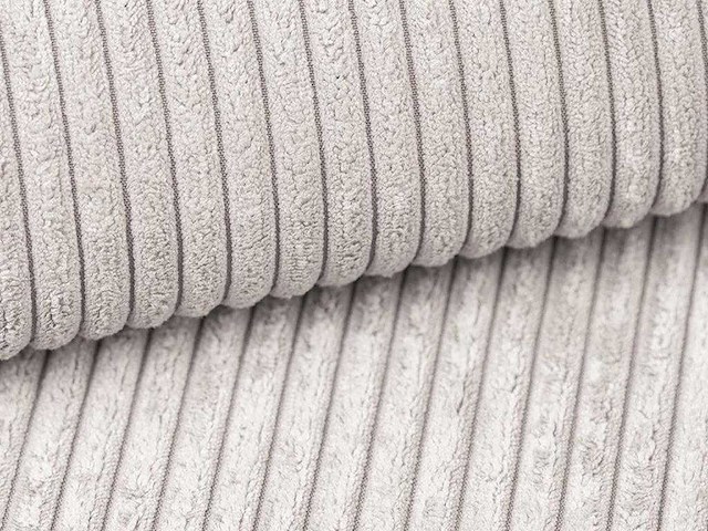 Grote rechterhoek bank - beige corduroy - afbeelding 4 van  5