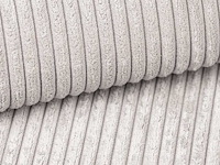 Grote rechterhoek bank - beige corduroy - afbeelding 4 van  5