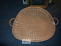 Grote rieten mand - afbeelding 1 van  3
