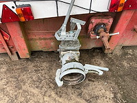 Grote robuuste mestcontainer op wielstel - nieuwe banden - afbeelding 3 van  14