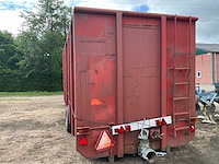 Grote robuuste mestcontainer op wielstel - nieuwe banden - afbeelding 9 van  14