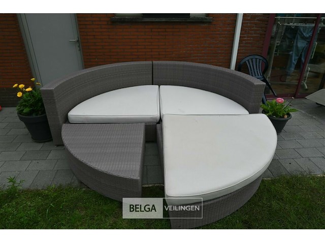 Grote ronde loungeset - afbeelding 5 van  5