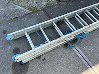 Grote schuif ladder - afbeelding 4 van  4