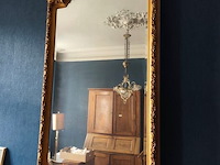 Grote spiegel in koperkleurige kader afm. 207x115 - afbeelding 1 van  5