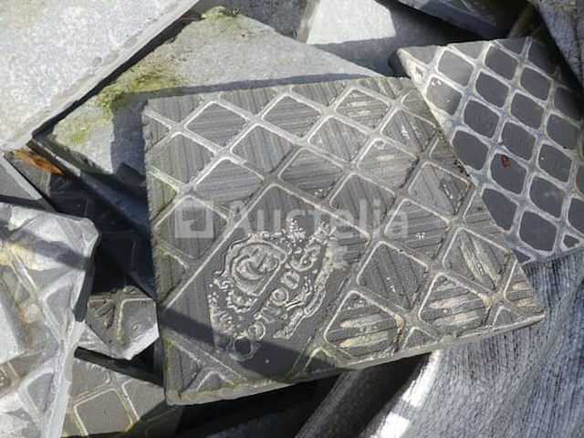 Grote tas geopend met bluestone - afbeelding 7 van  8