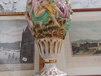 Grote vaas capodimonte - afbeelding 1 van  2