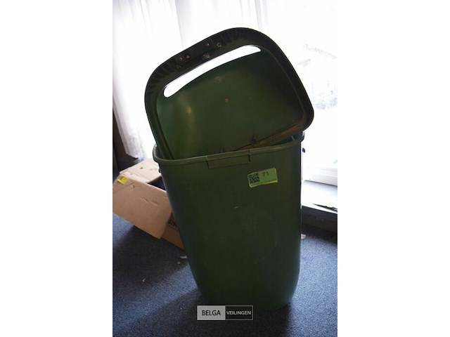 Grote vuilbak voor buiten - afbeelding 1 van  2