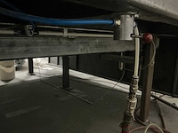 Grote werktafel met geïntrigeerde pneumatische hef rollerbanen - afbeelding 4 van  6