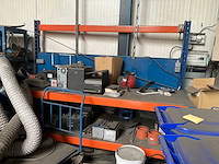Grote zware metalen werkbank - afbeelding 4 van  11