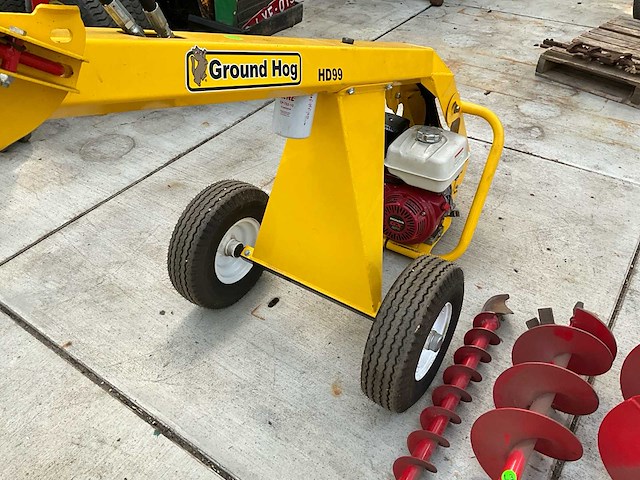 Ground hog hd99 mobiele grondboor - afbeelding 9 van  17