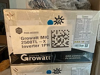 Growatt 2500tl-x omvormer (4x) - afbeelding 2 van  6