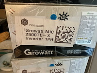 Growatt 2500tl-x omvormer (4x) - afbeelding 3 van  6