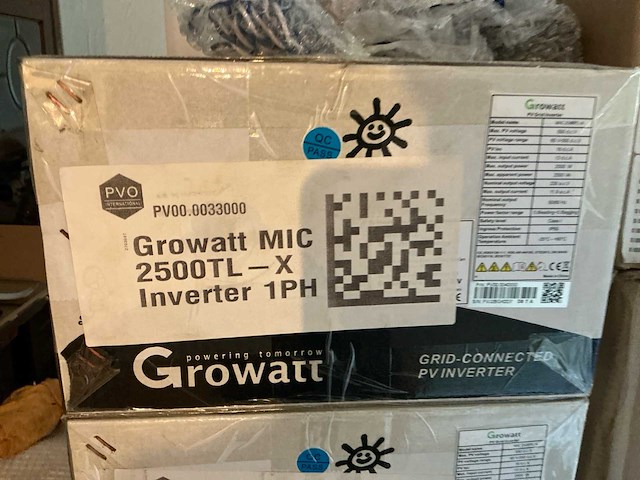 Growatt 2500tl-x omvormer (4x) - afbeelding 2 van  6