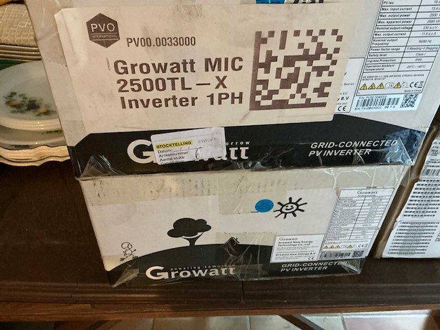 Growatt 2500tl-x omvormer (4x) - afbeelding 3 van  4