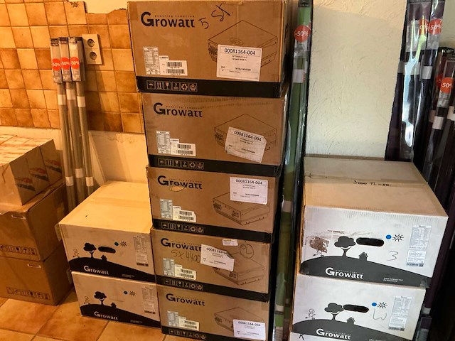Growatt 4400 tl omvormer (5x) - afbeelding 1 van  3