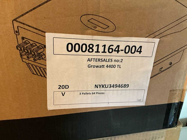 Growatt 4400 tl omvormer (5x) - afbeelding 2 van  3
