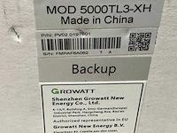 Growatt mod 5000tl3-xh 3 fasen omvormer hybride - afbeelding 4 van  4