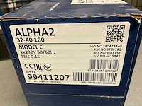 Grundfos alpha 2 32-40 180 cv-pomp - afbeelding 3 van  3