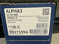 Grundfos alpha 3 25-40 180 cv-pomp - afbeelding 3 van  3