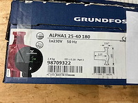 Grundfos alpha circulatiepomp (2x) - afbeelding 2 van  3