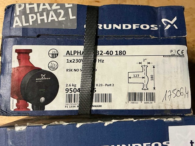 Grundfos alpha circulatiepomp (2x) - afbeelding 3 van  3