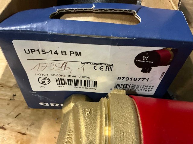 Grundfos circulatiepomp (3x) - afbeelding 3 van  5