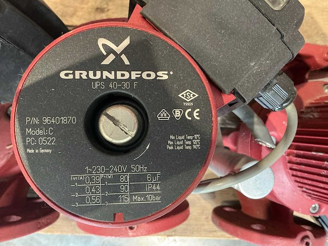 Grundfos circulatiepompen (7x) - afbeelding 8 van  11