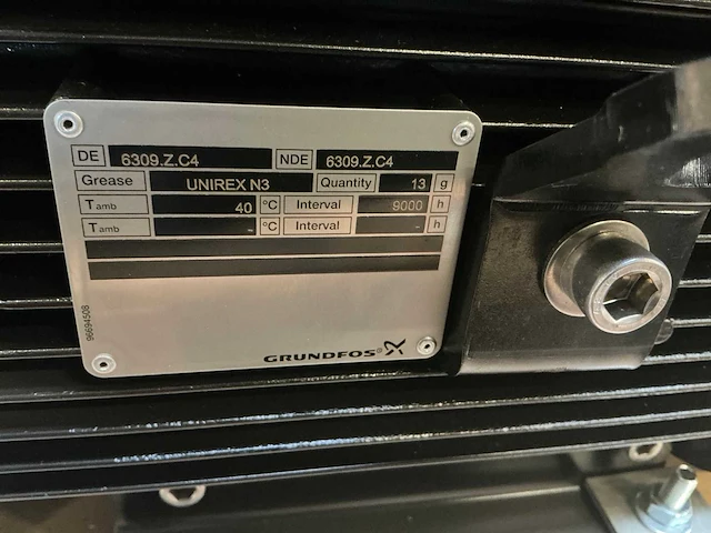 Grundfos nbe 65-160/157 as-f-a-bqqe centrifugaalpomp met ingebouwde frequentieregelaar - afbeelding 11 van  11