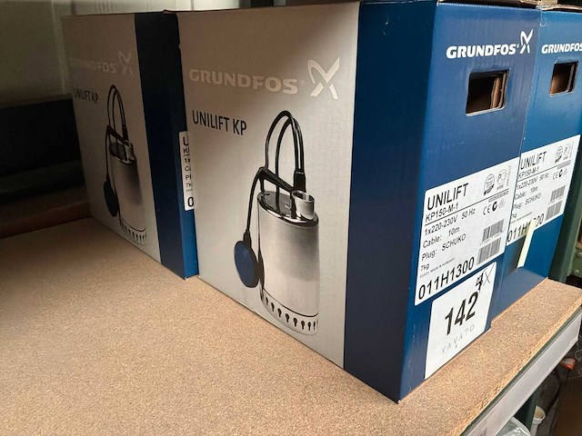 Grundfos unilift kp 150 dompelpomp (4x) - afbeelding 1 van  3