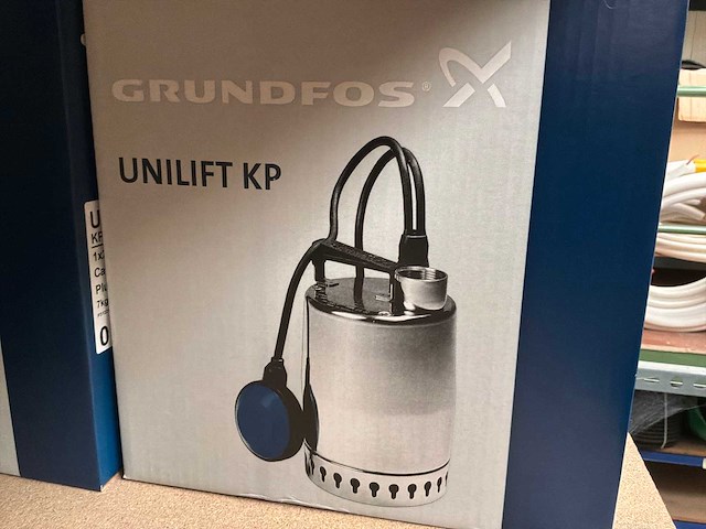 Grundfos unilift kp 150 dompelpomp (4x) - afbeelding 3 van  3