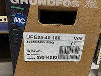Grundfos upe25-40 180 circulatiepomp (3x) - afbeelding 4 van  5