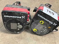 Grundfos x magna3 32-40 180 electronische circulatiepomp (2x) - afbeelding 2 van  2