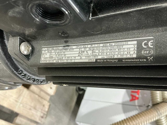 Grundfoss cr5-7 waterpomp - afbeelding 8 van  8