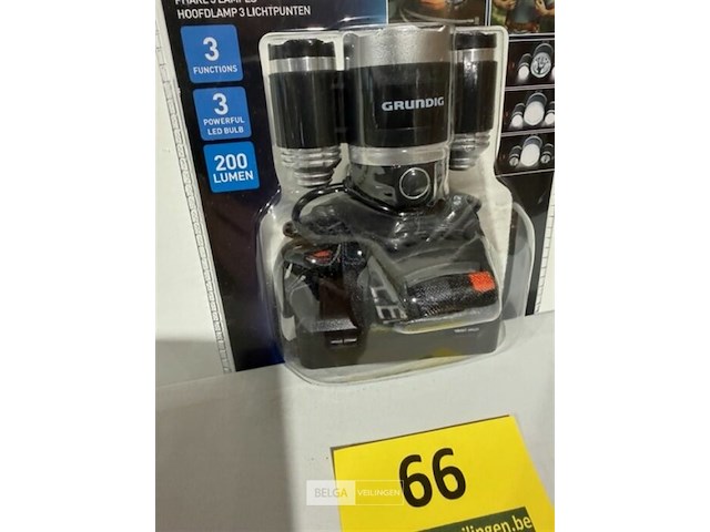 Grundig led hoofdlamp 200 lumen - afbeelding 3 van  3