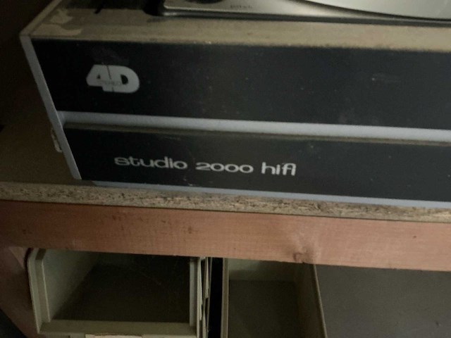 Grundig studio 2000 hifi vintage radio-/ platenspeler - afbeelding 5 van  5