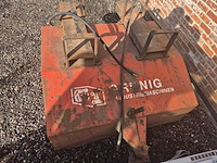 Grunig veegmachine heftruck - afbeelding 1 van  4