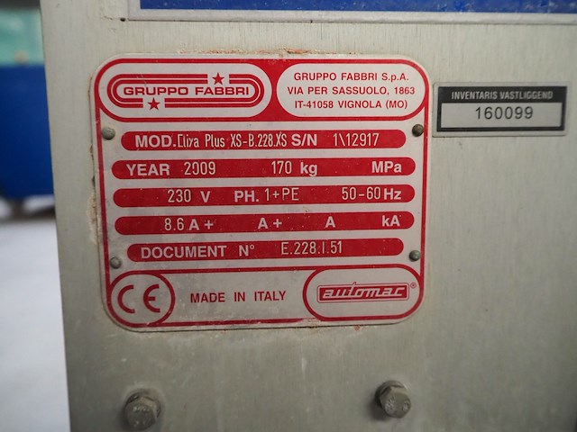 Gruppo fabbri s.p.a. - afbeelding 14 van  14