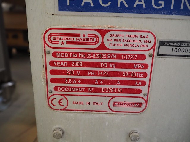 Gruppo fabbri s.p.a. - afbeelding 2 van  10