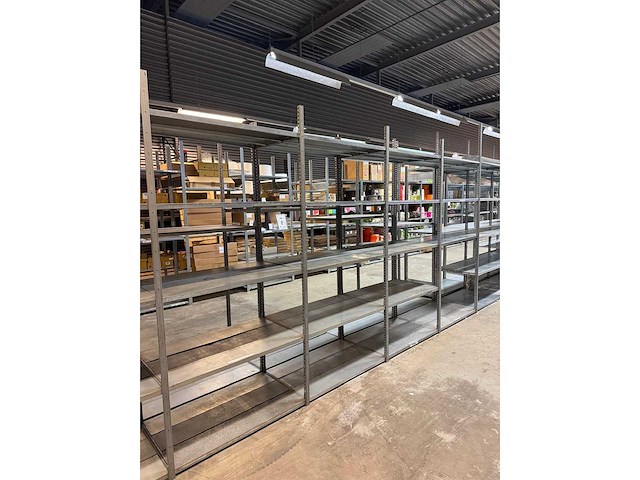 Gs legbordstelling 6,50m lengte 80x250cm - afbeelding 1 van  3