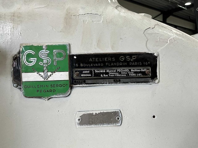 Gsp - mort 730 - verticale steekbank - afbeelding 5 van  13